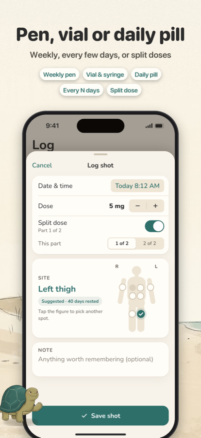 Shellby app screen